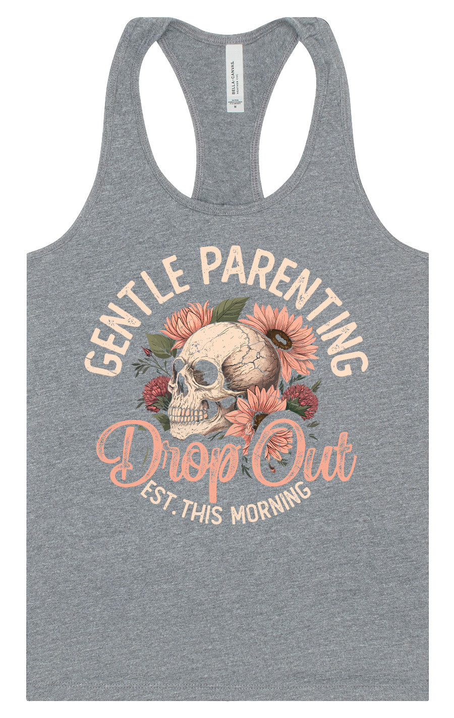 Gentle Parenting Drop Out Women's Racerback Tank