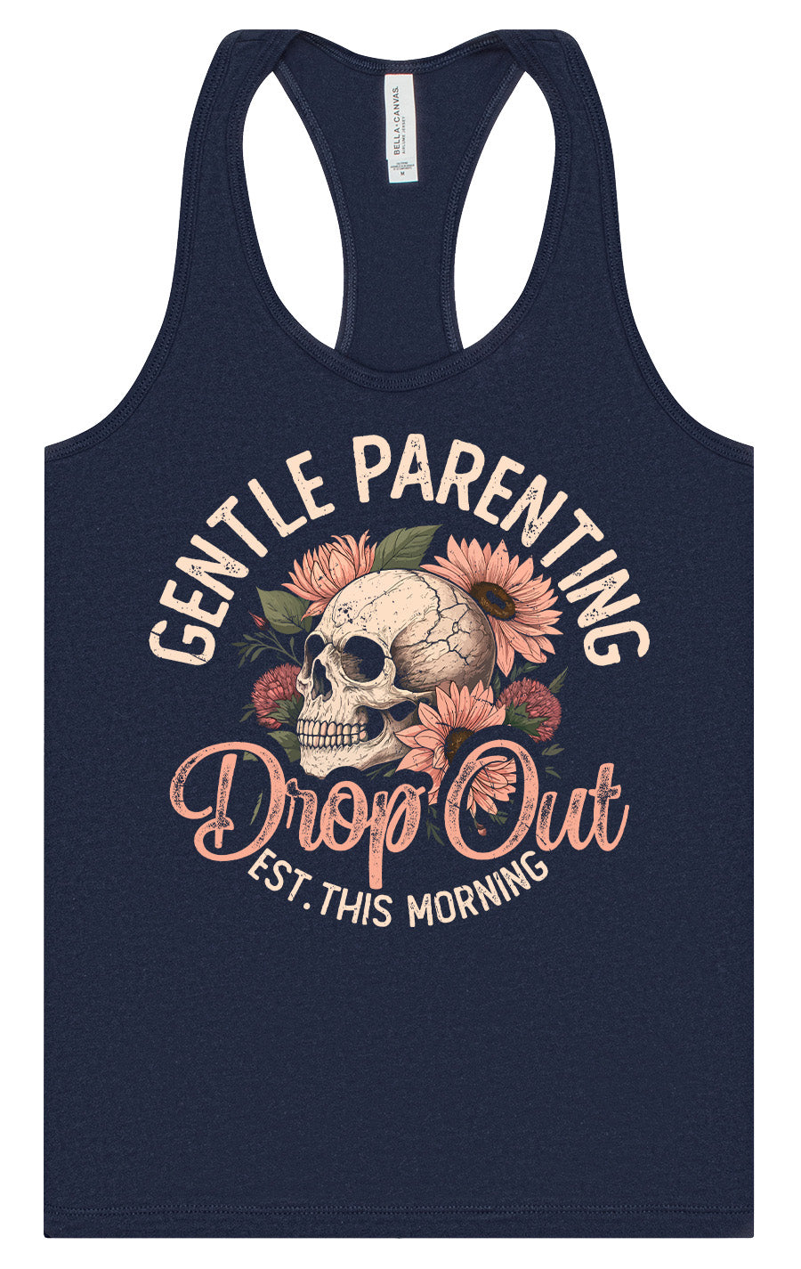 Gentle Parenting Drop Out Women's Racerback Tank