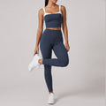 Summer Fitness Yoga Suit Set for Women, Quick-Dry Running High-Waisted Butt-Lifting Shaping Workout Wear