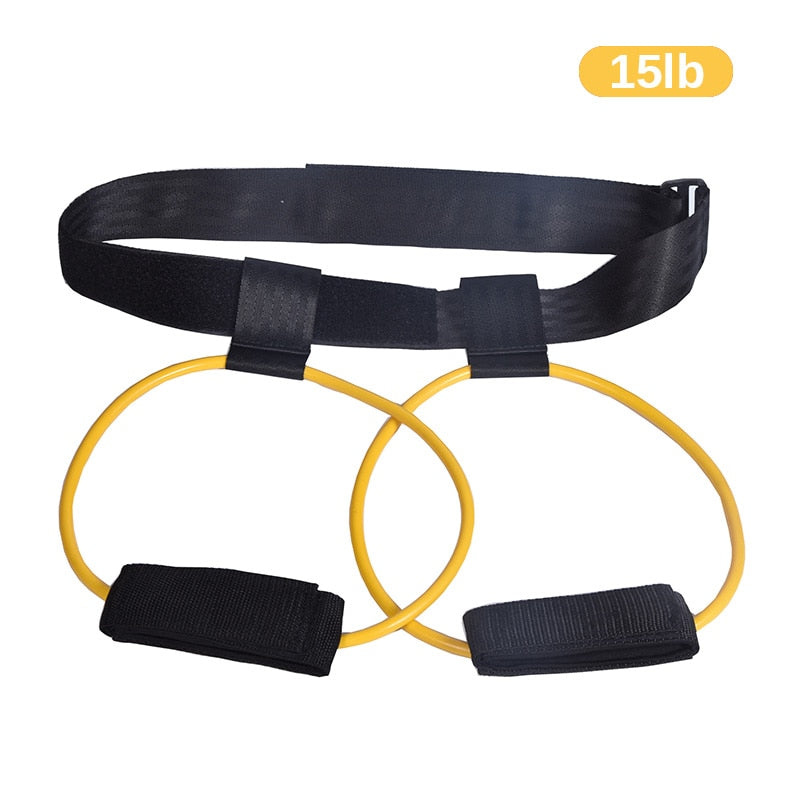 Fitness Booty Bands Set Resistance Bands for Butt Legs Muscle Training Adjust Waist Belt Elastic Bands Pedal Exerciser Workout