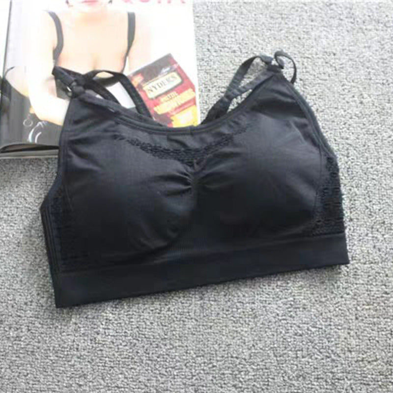 High Intensity Sports Bra Female Shark Beauty Back Bra Shockproof Yoga Fitness Yoga Bra Sports Underwear