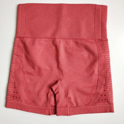 Energy Seamless Shorts Women High Waist Fitness Workout Yoga Shorts Push Up Hip Super Stretchy
