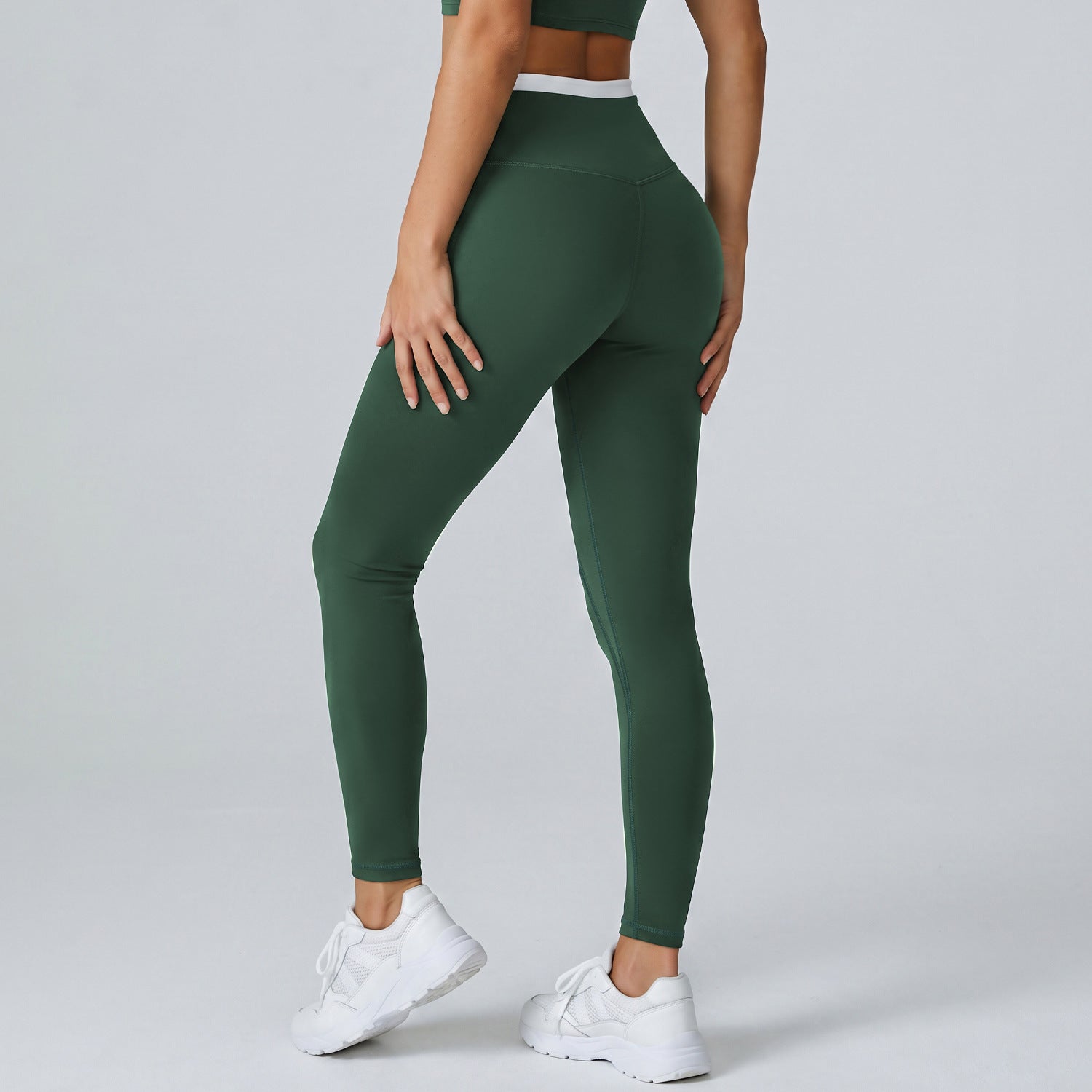 High-Waisted Slimming Fitness Leggings for Women, Tummy Control, Butt-Lifting Yoga Pants, Workout Running Training Tight Pants