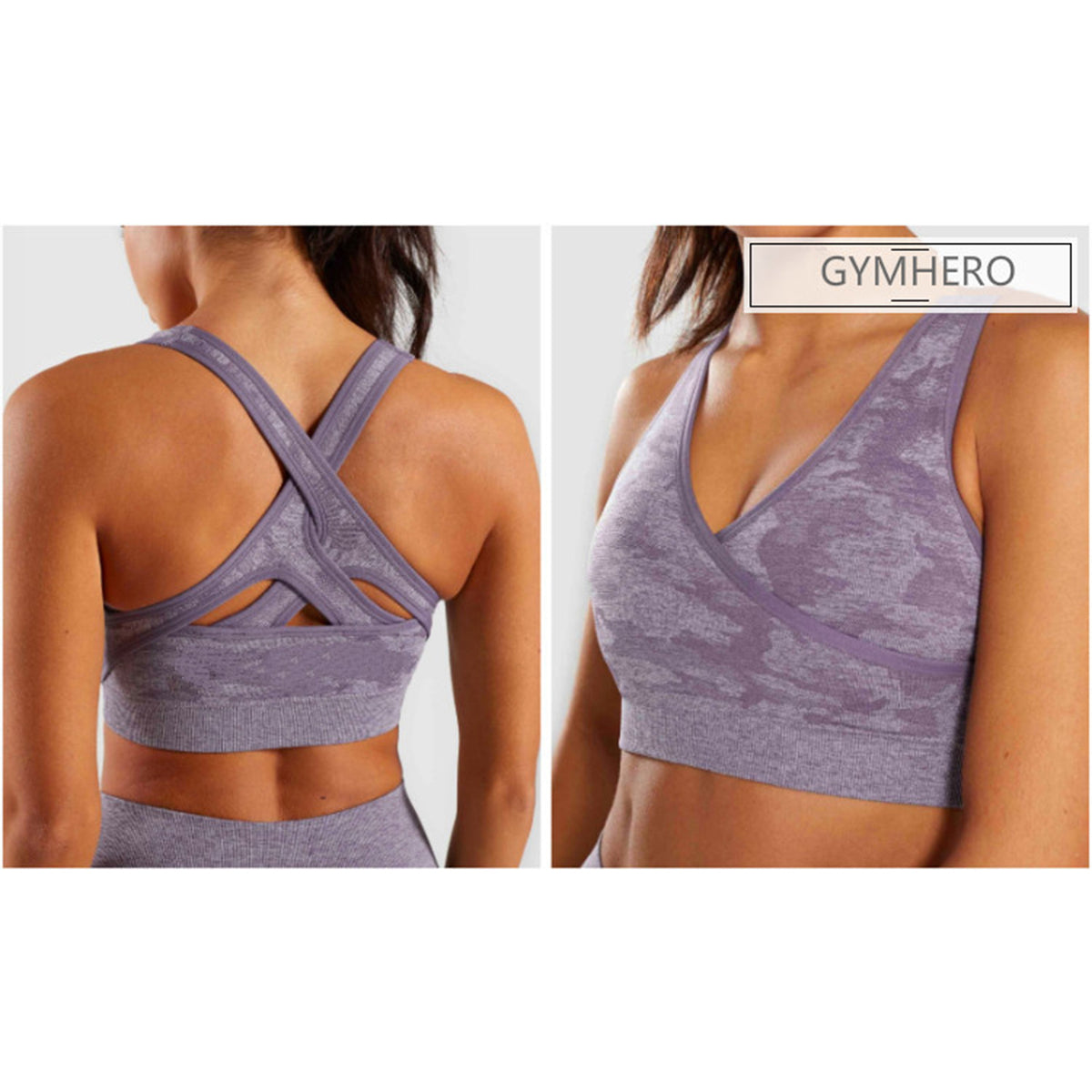 Yoga Bra Camouflage Seamless Sports Bra Beauty Back Fitness Sports Yoga Seamless Underwear Bra