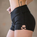 Compression Breathable Running Shorts Women Gym Short Slim Fit Pole Short Fitness Workout Elastic Yoga Shorts Activewear Bottom