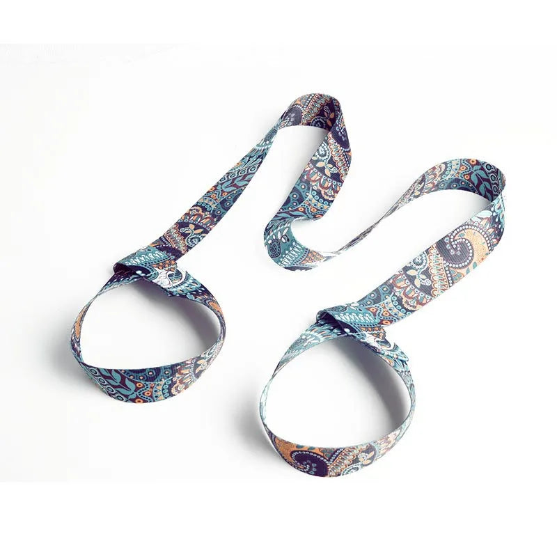 Yoga Mat Strap | Elastic Stretching Band for Pilates and Ballet