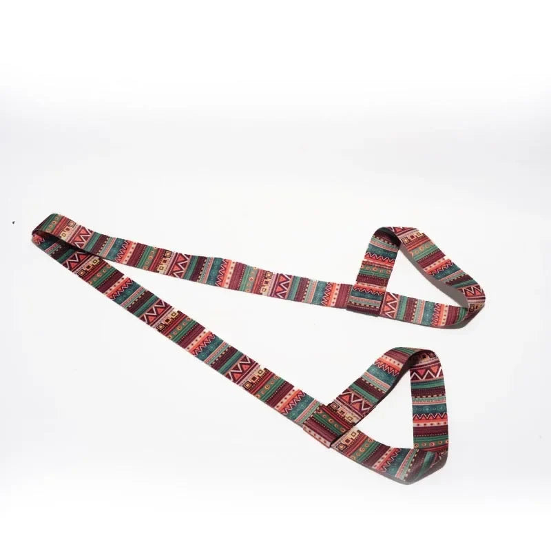 Yoga Mat Strap | Elastic Stretching Band for Pilates and Ballet